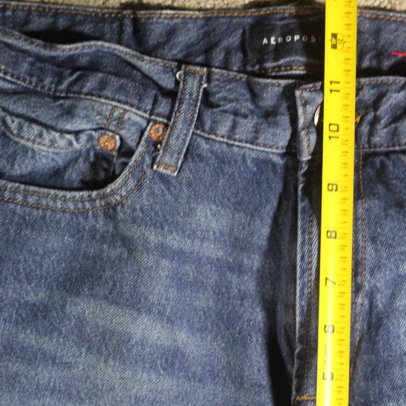 Aeropostale Distressed Relaxed Blue Jeans 30x32 - Picture 4 of 5